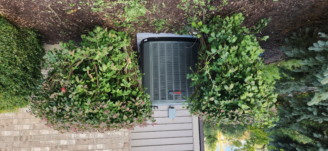 ac and heat service. Installed new Trane 96% efficient furnace and 4 ton Trane 13 SEER ac unit 