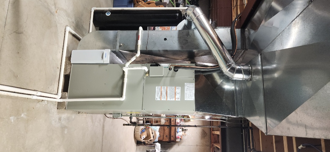 heating and ac service. installed s new S8X2 Trane furnace and Trane ac unit. along with an April Air 600M humidifier and April Air merv11 media Air filter 