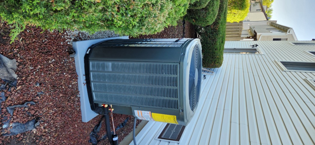 installed new complete Trane hvac system in Bartlett 