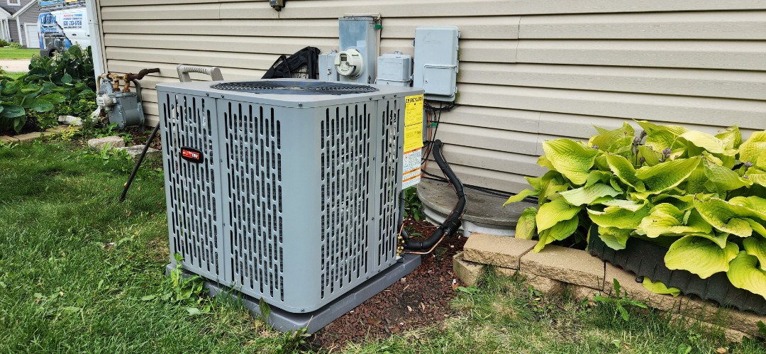 ac service installed new Run Tru ac unit 