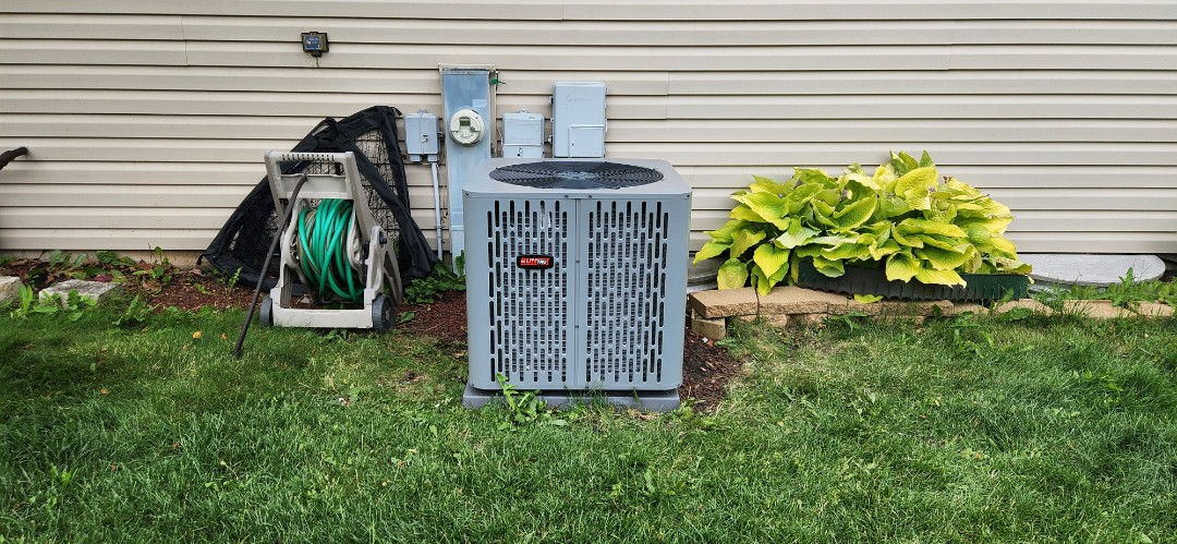 ac service installed new Run Tru ac unit 