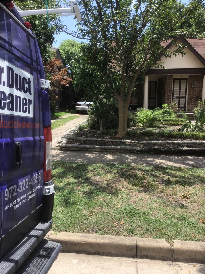 Cleaned air ducts and air returns Cleaned air ducts and air returns