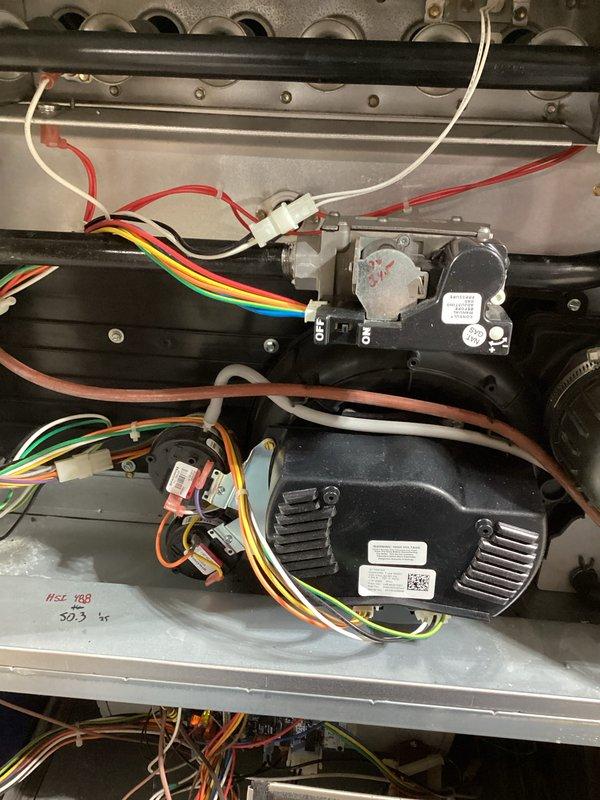 Performed scheduled furnace tune-up on residential heating system. Identified significant dirt accumulation throughout furnace components, which required thorough cleaning. All system components were cleaned and restored to proper operating condition.