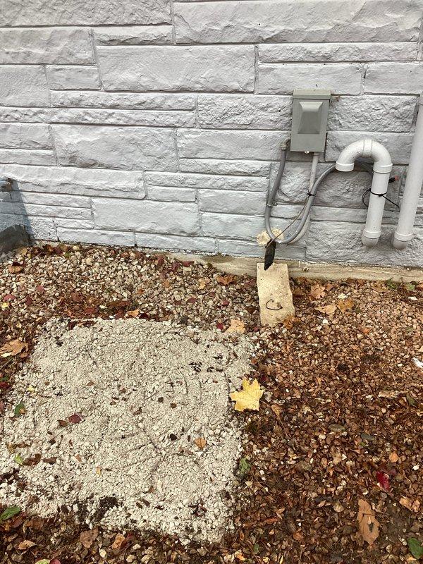 Temporarily relocated outdoor AC unit to accommodate planned landscaping work. Disconnected line set and electrical connections safely to facilitate unit movement. Will return at scheduled time to reconnect and restore system functionality.