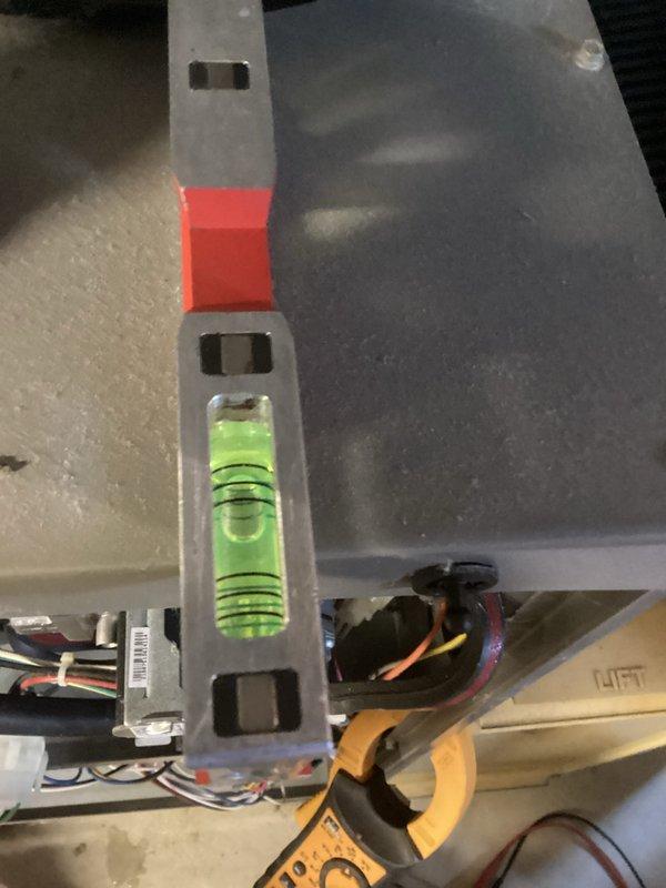 Completed a routine HVAC tune-up, including verification of vertical alignment of equipment using spirit level and inspection of the condensate drain line system. PVC drain piping was confirmed to be properly installed with appropriate slope and secure mounting along structural surfaces.