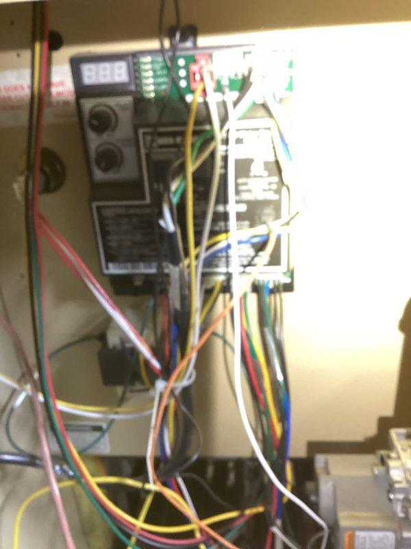 Performed routine tune-up on customer's HVAC system. Inspected heat exchanger and internal components finding light dust accumulation. Examined electrical control panel and wiring connections, confirming proper operation of digital thermostat and control systems. All components functioning within normal parameters after service.