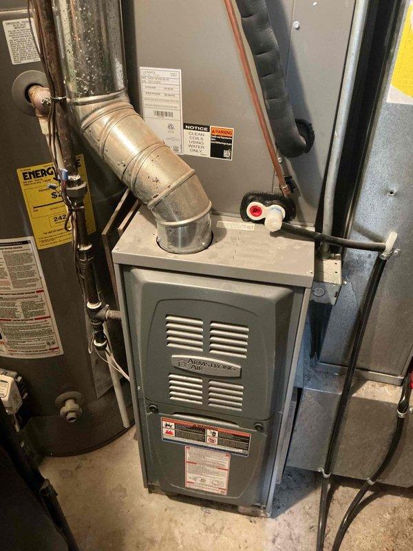 Completed HVAC Maintenance Agreement service on Amana furnace system. Performed comprehensive diagnostic testing with digital measurement tools to ensure optimal system performance and efficiency. All maintenance tasks completed according to manufacturer specifications with system now operating within normal parameters.