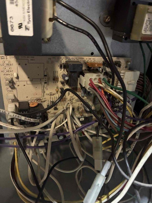 Responded to a no-heat call for an aging Concord furnace. Upon inspection, found faulty ignition sequence preventing proper burner operation. Cleaned flame sensor, replaced worn ignition module on control board, and verified proper operation through multiple heating cycles. System now functioning correctly with normal flame characteristics and appropriate temperature rise.