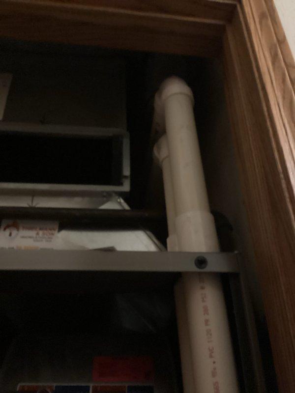 Performed scheduled maintenance on residential HVAC system. Conducted thorough inspection of furnace with access panel open, checking all internal components including motor, wiring, and mechanical parts. Visual inspection of connected PVC venting system completed with no issues noted.