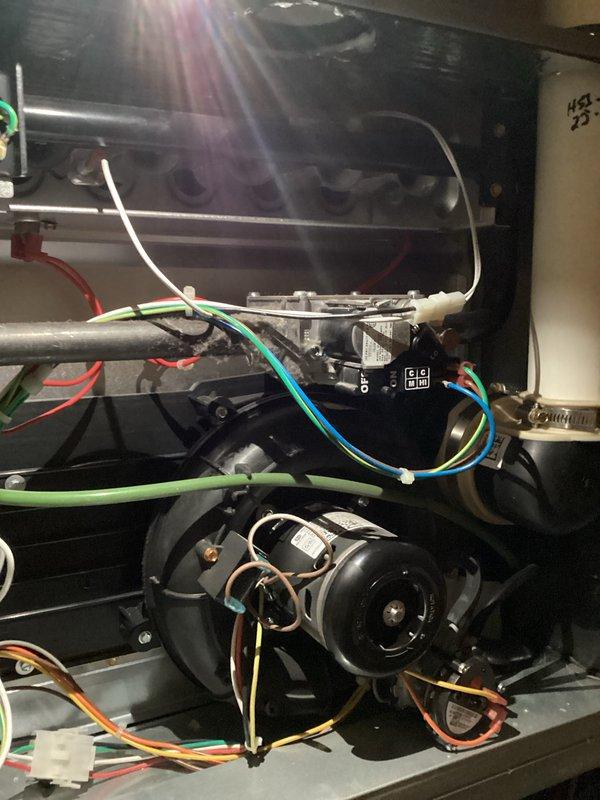 Performed scheduled maintenance on the HVAC system, completing a comprehensive inspection of the furnace's internal components including blower assembly, wiring connections, and control module. Conducted pressure testing using a dual port manometer to verify proper system operation and ensure all safety switches are functioning correctly.