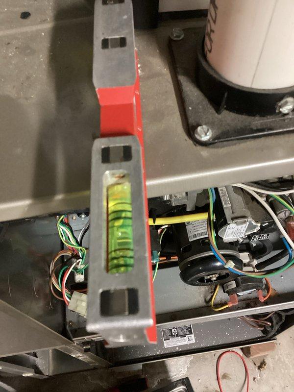 Performed routine tune-up on HVAC system. Checked and verified proper level of equipment to ensure optimal operation. Inspected all electrical components and connections, examining wire integrity and proper terminal connections. Verified motor and fan assembly function with appropriate belt tension.