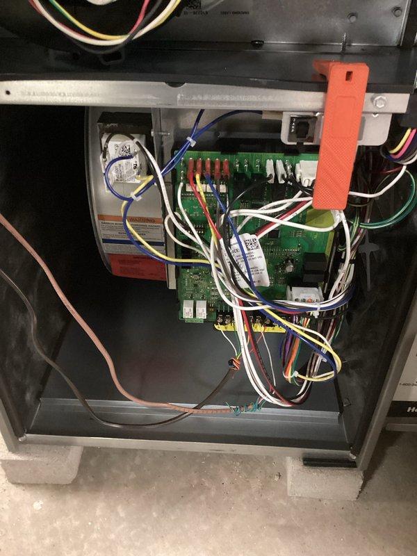 Completed installation of a Lennox furnace unit in basement utility room, including proper connection of intake/exhaust PVC piping and integration with existing ductwork. Performed electrical connections on the control board with appropriate wiring to terminals, ensuring system functionality and adherence to manufacturer specifications.