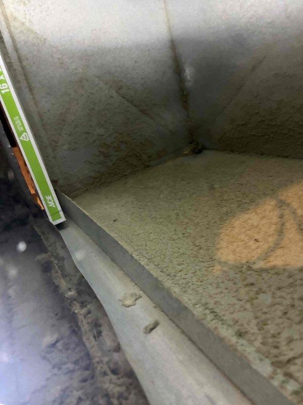 Conducted a comprehensive tune-up of the Payne furnace system in utility room. Inspected interior duct surfaces, noting light dust accumulation and minor corrosion on metal seams. Cleaned components, tested operation, and confirmed proper exhaust ventilation through PVC piping.