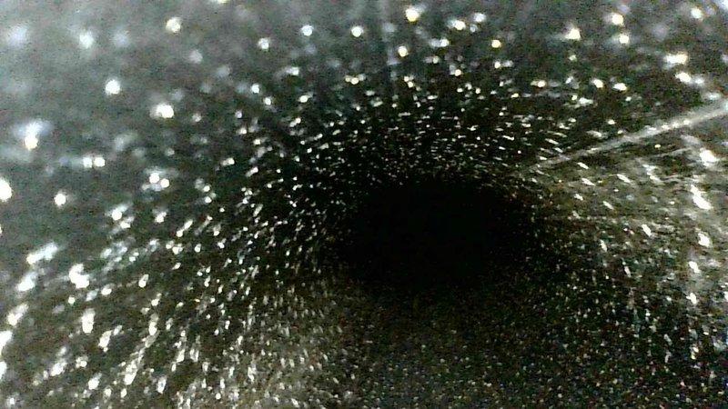 Performed routine tune-up service on Amana/Goodman furnace model AMH8603 (serial #1312108706). Inspection of the ductwork revealed significant dust accumulation on interior surfaces. Cleaned accessible components and recommended professional duct cleaning to improve system efficiency and indoor air quality.