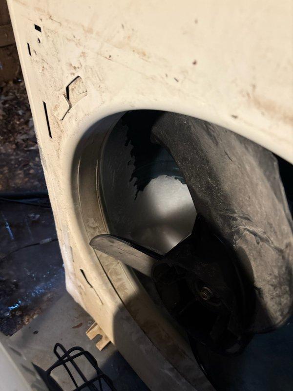 Diagnosed and serviced HVAC unit with significant ice buildup on condenser coils, indicating restricted airflow or possible refrigerant issues. Inspected blower assembly which showed signs of wear and accumulation of dust/debris. Performed defrost cycle, cleaned components, and restored proper system operation.