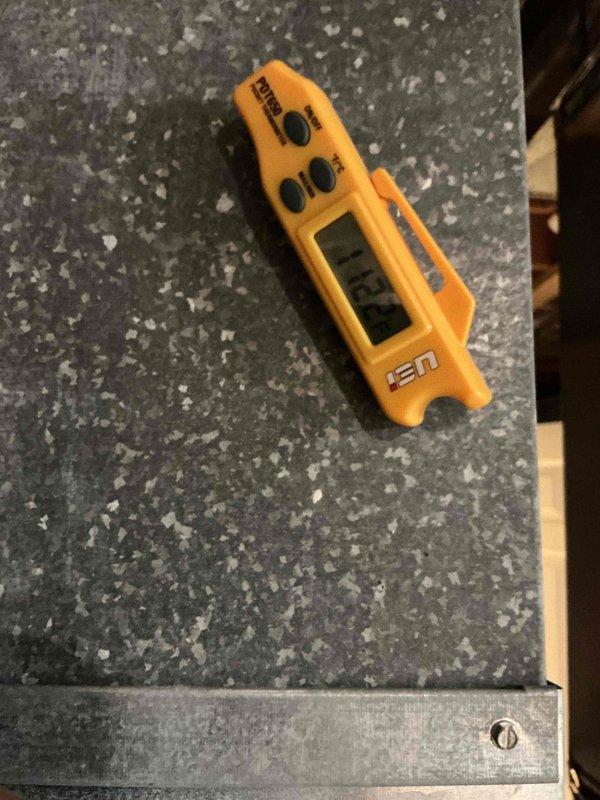 Performed comprehensive HVAC tune-up service with complete system inspection. Conducted temperature differential testing with readings of 112°F, confirming proper system operation. All components are functioning within manufacturer specifications and no issues were detected during the service.