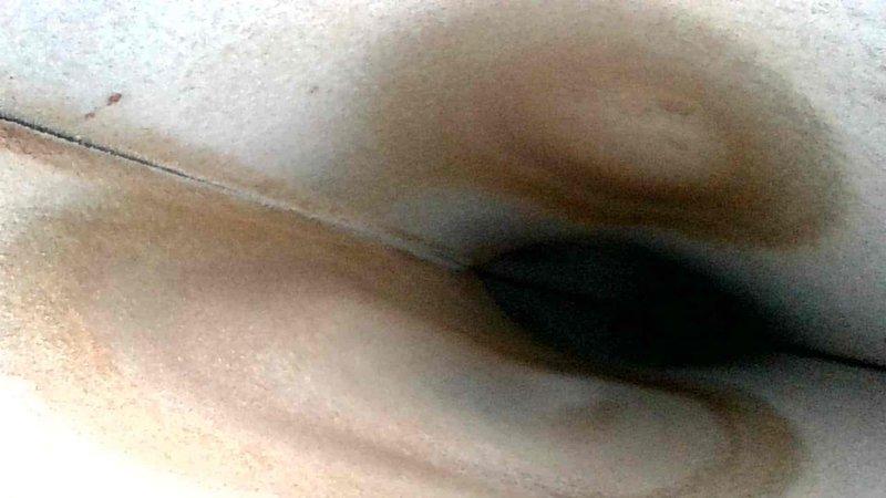 Performed routine tune-up on Amana HVAC system. Conducted visual inspection of equipment, checked system specifications against manufacturer label, and examined copper line connections. System is functioning within normal parameters with expected wear consistent with age of installation.