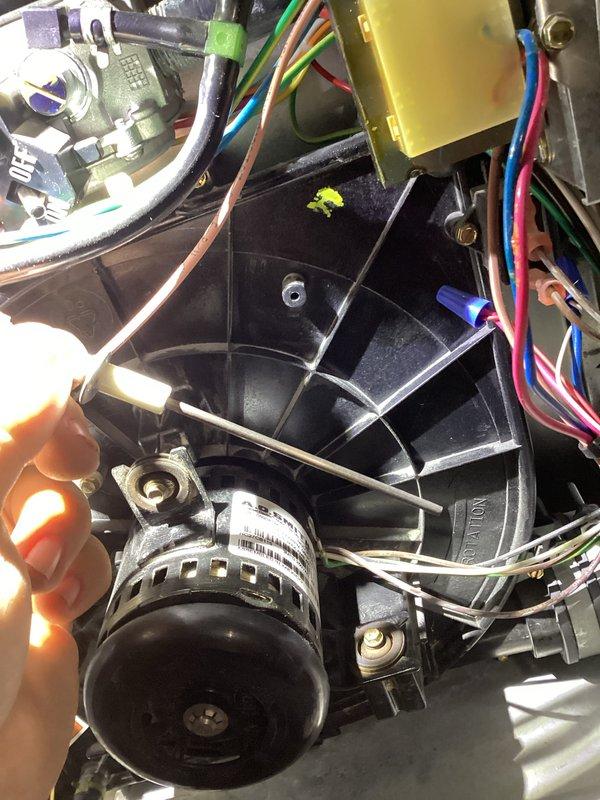 Performed routine maintenance tune-up on HVAC unit. Inspected interior components including motor, wiring, and circuit board for proper function. Examined PVC condensate lines and ductwork connections, confirming all systems operating within normal parameters.