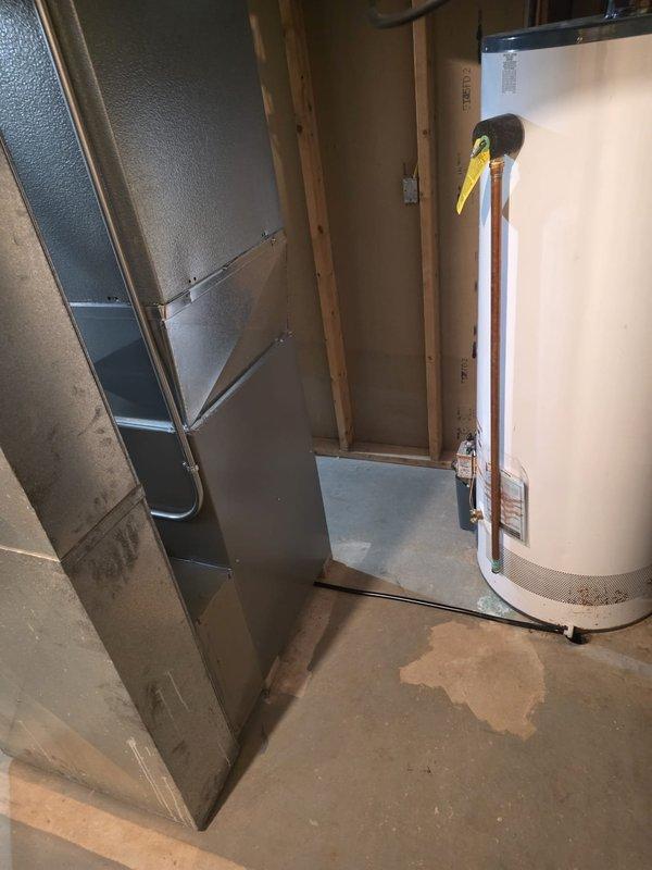 Successfully installed a new Lennox gas furnace in basement mechanical room, including proper connection to existing ductwork and PVC venting system. Installation was completed according to manufacturer specifications with all safety checks performed and system tested for optimal operation.