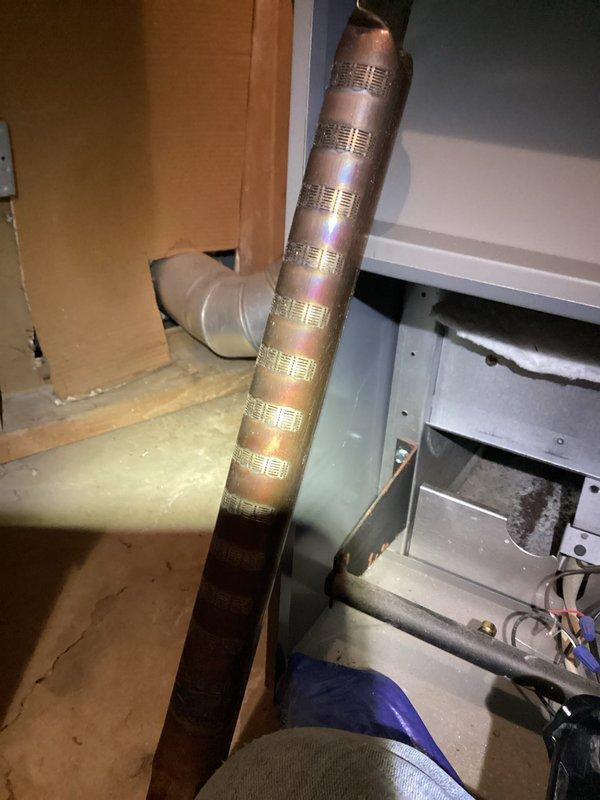 Performed comprehensive tune-up on existing HVAC system, inspecting copper line connections and Amtrol expansion tank. Verified proper operation of all components, checked refrigerant lines for leaks, and confirmed system pressure levels were within manufacturer specifications. System is functioning efficiently with no immediate concerns noted.
