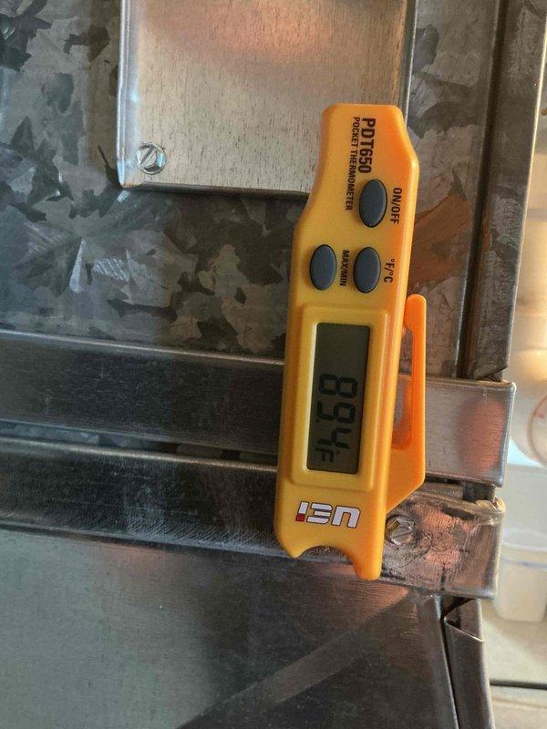 Performed comprehensive HVAC tune-up service including temperature differential testing across the system. Supply air temperature measured at 45.8°F and return air temperature recorded at 95.6°F, confirming proper cooling performance with a 49.8°F temperature differential, which is within optimal operational parameters.