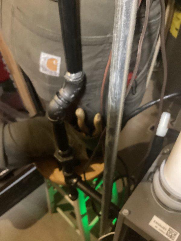 Successfully installed new high-efficiency furnace with proper electrical connections and PVC venting system. Verified all system components functioning correctly with green indicator light confirming normal operation. Inspected and connected all necessary copper lines and conduits to ensure optimal performance.