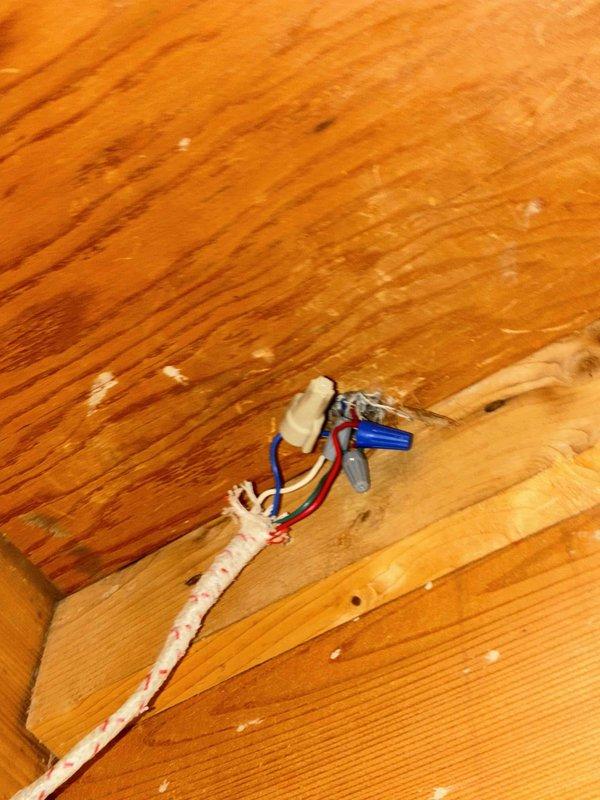 Performed diagnostic inspection on furnace system with front panel removed. Identified and repaired faulty electrical wiring connections, replacing damaged wire nuts and securing loose connections in junction box. System tested after repair and confirmed proper operation with normal cycling.