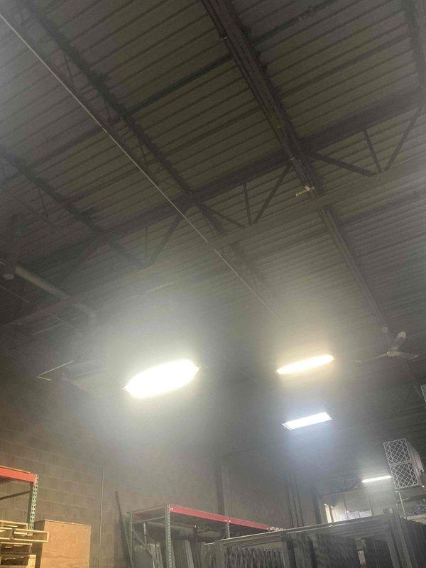 Conducted comprehensive indoor air quality (IAQ) assessment of commercial/industrial warehouse facility. Inspection revealed inadequate ventilation system with substandard air circulation in storage areas. Recommended installation of additional ventilation units and upgrading existing HVAC system to improve air quality and meet commercial building standards.