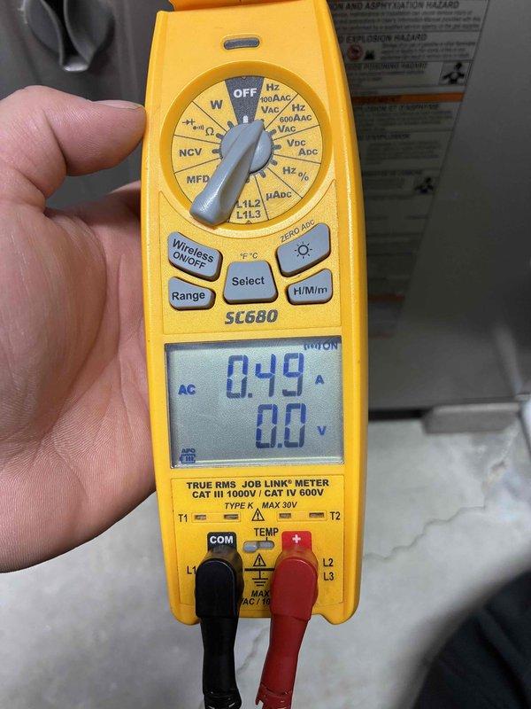Performed comprehensive tune-up on commercial HVAC system, including inspection of electrical components and control board connections. Conducted amperage and voltage measurements with digital multimeter, confirming proper electrical values within manufacturer specifications. Tightened loose wiring connections at control panel to prevent potential system failure and ensure continued reliable operation.