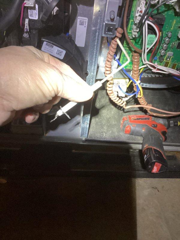 Performed scheduled maintenance on residential furnace system. Inspected control board and electrical connections, finding all components in proper working order. Verified condensate drainage system functioning correctly with no blockages in PVC piping.