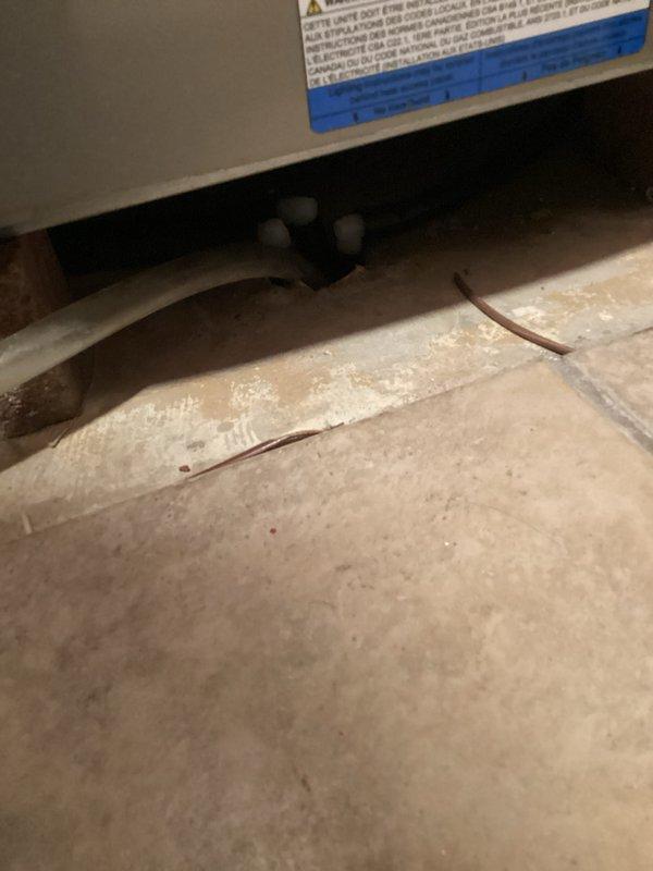 Successfully completed installation of a complete HVAC system featuring a new air handler unit with properly connected condensate drain system utilizing PVC piping with appropriate pitch and trap. Installed and pressure-tested all copper refrigerant lines, verified proper electrical connections, and ensured the unit was properly elevated off the floor for optimal airflow and drainage.