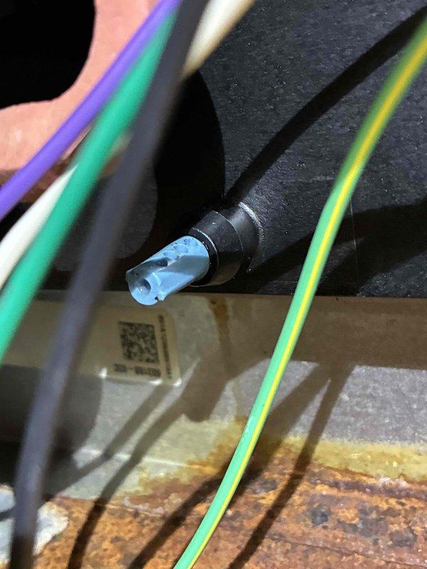 Performed scheduled prepaid maintenance visit on HVAC system. Inspected electrical connections and wiring, noting proper installation of control wiring with appropriate color coding and terminal connections. System is functioning within normal parameters after service.
