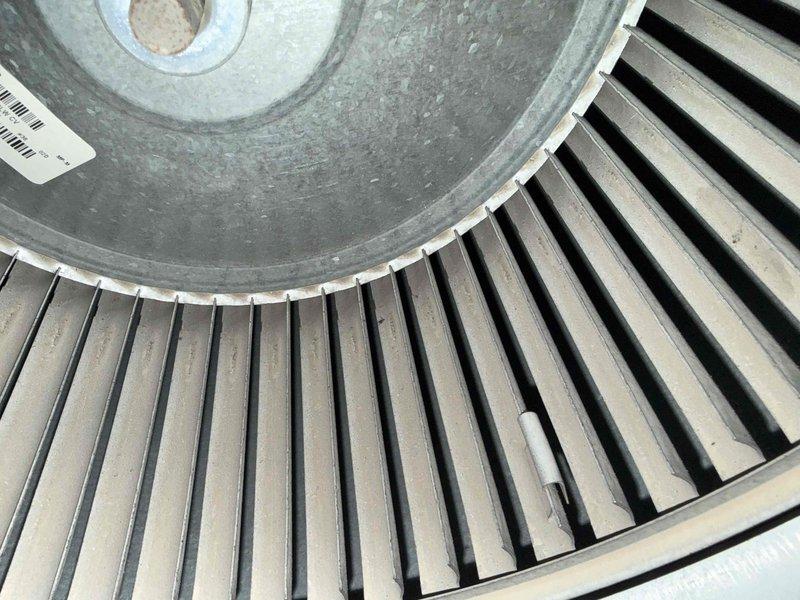 Performed routine tune-up service on a Rheem HVAC system located in the basement. Inspected and cleaned the blower assembly which showed minor dust accumulation but was in functional condition. Examined the furnace unit, ductwork connections, and verified proper airflow direction as indicated on the return duct markings. System is operating within normal parameters following service.