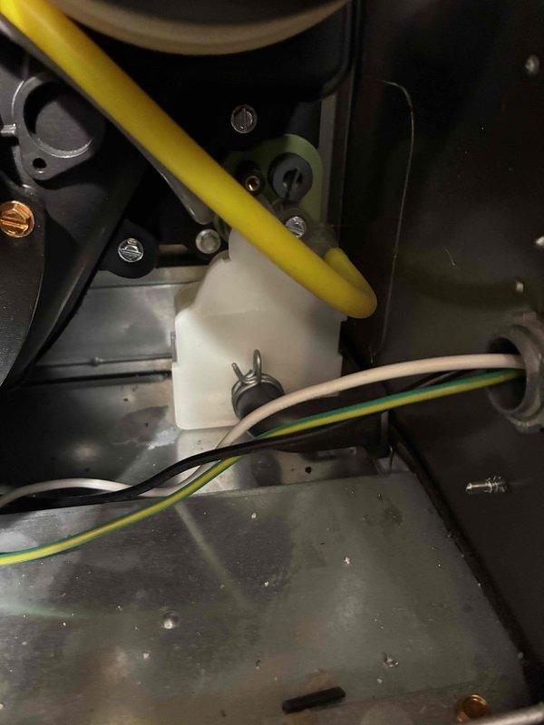 Performed routine maintenance tune-up on customer's HVAC system. Inspected PVC venting pipes, verified proper condensate drainage system operation, and examined internal wiring connections. All components found to be in good working condition with no issues detected.