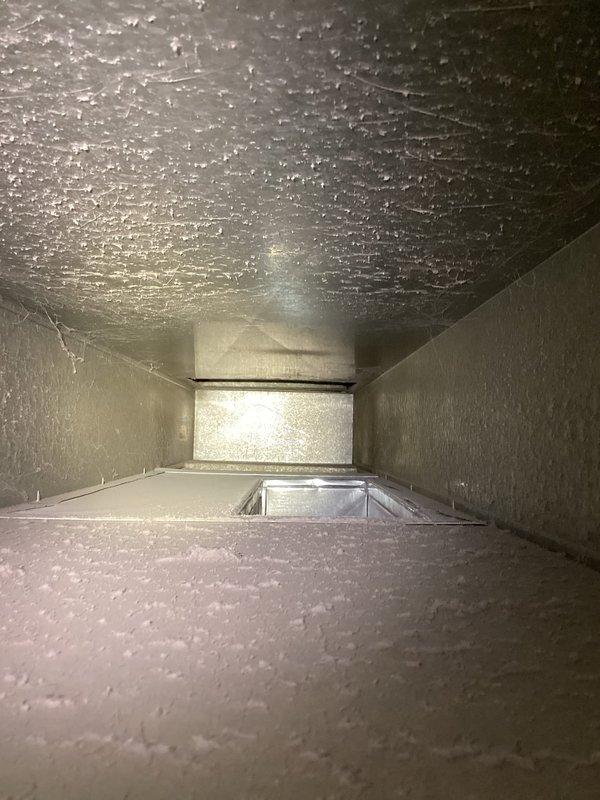 Responded to service call regarding water accumulation on furnace unit. Inspection revealed condensation buildup on the evaporator coil. Cleaned condensate drain line, which was partially blocked, and verified proper drainage. Visual inspection of ductwork showed no issues with insulation or airflow.