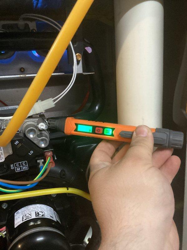 Performed diagnostic testing on HVAC system with multimeter, identifying electrical component failure within the air handler. Accessed internal components, tested voltage at control board and motor connections, and replaced faulty relay to restore proper system operation.