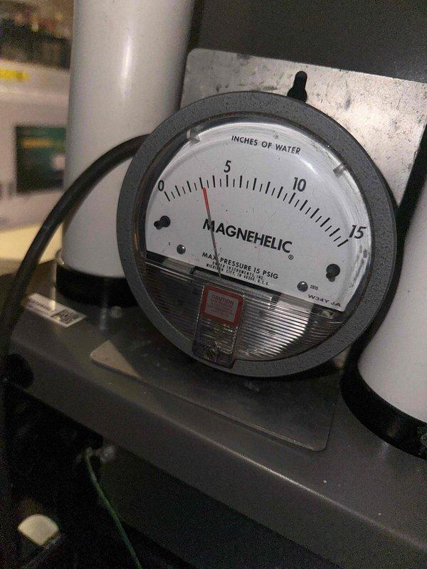 Successfully installed and calibrated a complete Lennox HVAC system with proper drainage connections. Mounted and verified functionality of a Magnehelic pressure gauge (0-15 inches of water) to monitor system differential pressure. All safety labels were confirmed intact and the system was tested to ensure operation within manufacturer specifications.