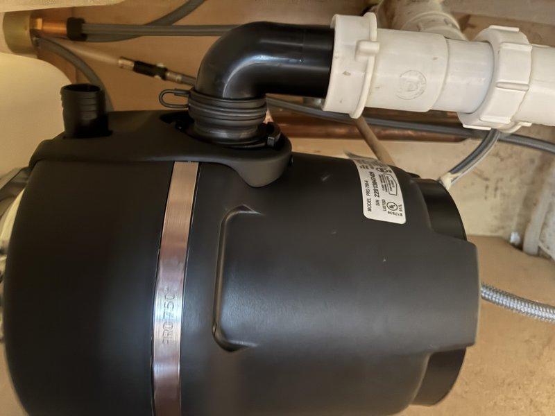 Installed new garbage disposal unit with proper PVC drain connections and secured all supply lines with fasteners for optimal function. Verified all plumbing connections were leak-free and disposal was operating correctly after installation.