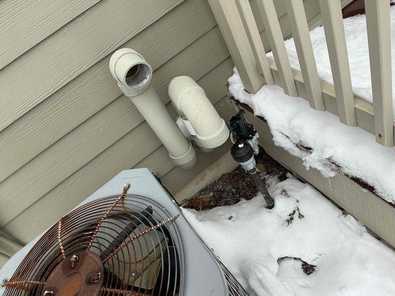 Conducted comprehensive assessment of existing HVAC system for replacement estimate. Exterior inspection revealed wall-mounted PVC ventilation pipes and outdoor condensing unit showing signs of age and exposure to harsh weather conditions. Interior evaluation of the Carrier WeatherMaker 9200 furnace system identified potential upgrade opportunities for improved efficiency. Recommended full system replacement to ensure optimal performance and energy efficiency for the residence.