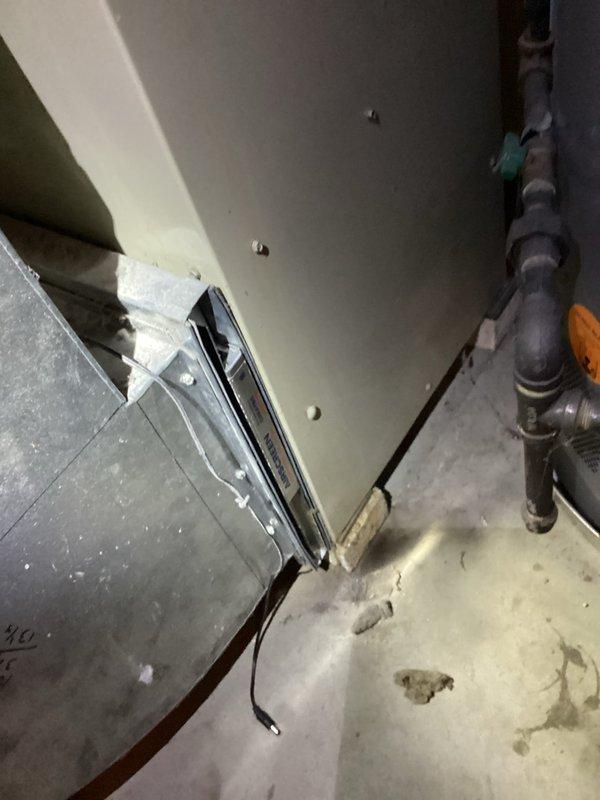 Performed diagnostic assessment on aging Lennox furnace (model C16-31H-1) that was not producing heat. Conducted combustion analysis with Testo 310 analyzer, revealing high oxygen levels (23.5%) and minimal carbon monoxide (6 ppm) indicating poor combustion efficiency. Cleaned flame sensor and burner assembly, adjusted gas pressure to manufacturer specifications, and restored proper operation with improved combustion readings.