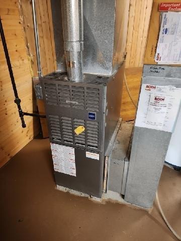 # Service Report: HVAC No Heat Call

Responded to no heat call on residential furnace system over 10 years old. Upon arrival, performed complete system diagnostic including visual inspection of furnace cabinet, control board, ignition system, and gas valve operation. Checked thermostat communication and verified proper 24V control voltage at unit. Inspected heat exchanger through accessible panels and confirmed structural integrity with no visible cracks or deterioration.

Tested blower motor operation and amp draw, verifying performance within manufacturer specifications. Examined flame sensor for carbon buildup and contamination that could prevent proper flame rectification. Cleaned flame sensor rod using emery cloth to remove oxidation and restore proper microamp signal. Verified proper gas pressure at manifold using manometer and confirmed inlet pressure met utility specifications.

Cycled system through multiple heating cycles to verify ignition sequence, flame establishment, and 