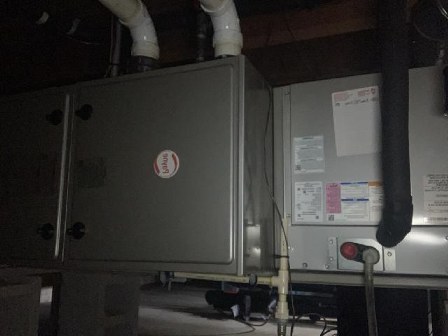 Responded to no heat call on residential HVAC system over 10 years old. Upon inspection, diagnosed failed ignition control module preventing burner operation. Replaced faulty ignitor assembly and verified proper flame sensor operation. Tested system through multiple heating cycles, confirmed proper airflow through ductwork and plenum assembly, and verified all safety controls functioning within manufacturer specifications. Unit now operating efficiently with normal temperature rise across heat exchanger.