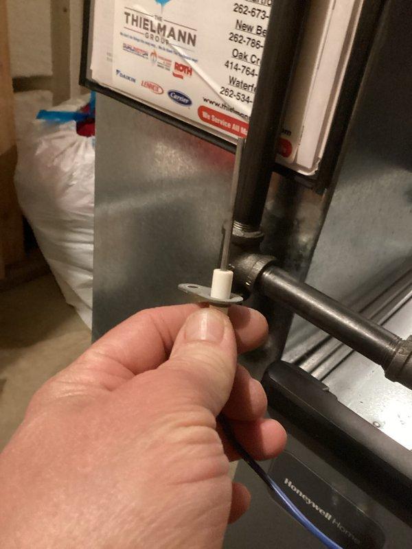 Completed scheduled HVAC maintenance inspection on residential system. Performed comprehensive evaluation of furnace and air handler components, including electrical connections, capacitor, and control board functionality. Inspected mounting hardware, wiring connections, and verified proper installation of all components. Documented system condition with photographs showing terminal connections and internal electrical components. All systems operating within normal parameters with no immediate service needs identified.