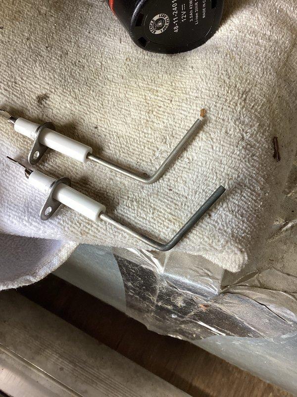 Completed prepaid maintenance visit on residential HVAC system. Performed comprehensive inspection of furnace and air handler unit, including examination of heat exchanger, burner assembly, and flame sensor components. Removed and cleaned flame sensors, which showed signs of normal operational wear and carbon buildup. Inspected all ductwork connections, refrigerant lines, and electrical components for proper operation and secure mounting. Verified control board functionality and checked all safety devices. System tested and confirmed operating within manufacturer specifications upon completion of service.