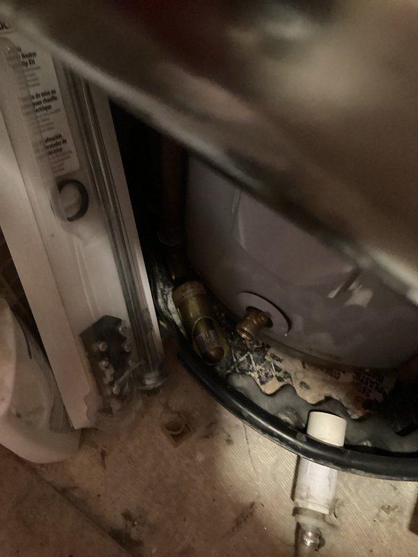 Completed installation of new HVAC system including air conditioning unit and evaporator coil in residential utility closet. System was installed with proper refrigerant line connections, condensate drainage, electrical hookups, and integrated with existing Thielmann furnace, ensuring all components are properly secured and operational per manufacturer specifications.