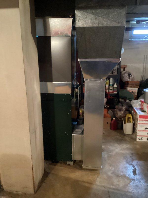 # HVAC Install - Complete System

Completed full HVAC system installation including indoor air handler unit and outdoor condensing unit. Installed new air handler in basement mechanical room with proper plenum connections and ductwork integration. Mounted outdoor condensing unit on exterior pad against building foundation with appropriate clearances. Ran and insulated refrigerant line set between indoor and outdoor units through building envelope. Installed electrical disconnect box at outdoor unit location per code requirements. Performed system startup procedures including refrigerant charging using manifold gauges to verify proper pressures and system operation. Tested all electrical connections, verified proper airflow through supply plenum, and confirmed heating and cooling functionality. System commissioned and operating within manufacturer specifications.