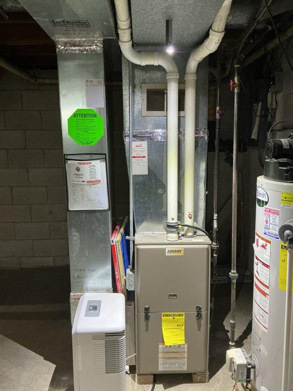 Completed comprehensive tune-up and preventative maintenance on residential HVAC system including gas furnace and air conditioning condenser unit. Performed full system inspection, tested all safety controls, cleaned components, verified proper operation of heating and cooling equipment, and ensured system is ready for optimal performance.
