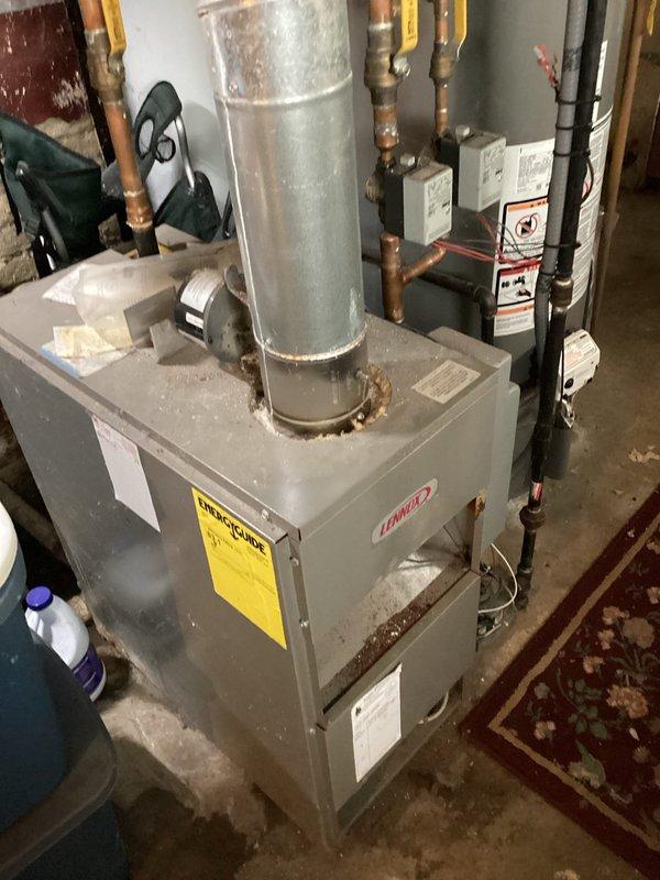 Responded to no heat call for boiler system not igniting. Upon arrival, performed diagnostic evaluation of Lennox heating unit and associated boiler components. Identified ignition failure preventing system from lighting. Completed necessary repairs to restore ignition sequence, tested system operation to verify proper heating function, and confirmed unit cycling correctly with stable flame and adequate heat output.