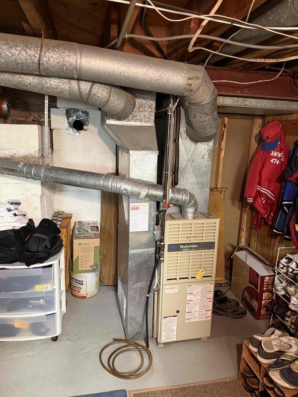 Conducted comprehensive estimate for complete HVAC system replacement in residential basement, including existing gas furnace and air conditioning unit. Assessed current equipment configuration, ductwork layout, and installation requirements for both heating and cooling components. Both systems currently operational but recommended for replacement to improve efficiency and reliability.