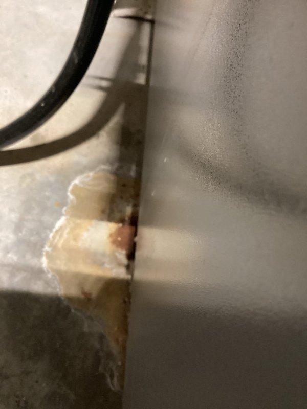 Performed annual tune-up on HVAC system, including pressure and temperature diagnostics using manifold gauge set to verify refrigerant charge and system performance. Observed heavy condensation on suction line with deteriorated insulation at connection point, indicating potential insulation replacement needed to prevent efficiency loss and moisture damage.